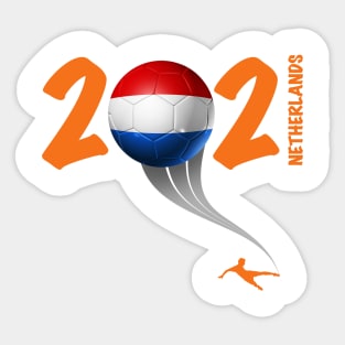 Netherlands Euro Soccer 2021 Sticker